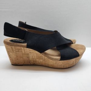 Clarks Artisan Wedge Sandals 10M